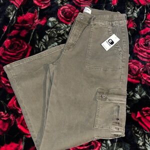 Flying monkey green cargo pants